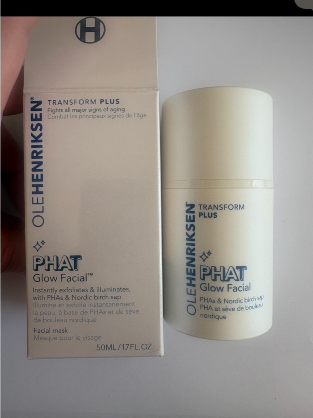 NWT Ole Henriksen Phat Glow Facial Mask Exfoliate, Illuminate & Brighten - Picture 1 of 4